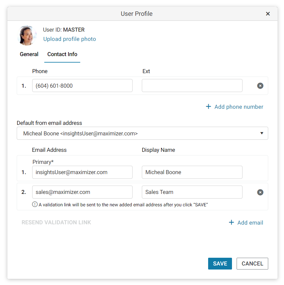 A screenshot of a contact pageDescription automatically generated