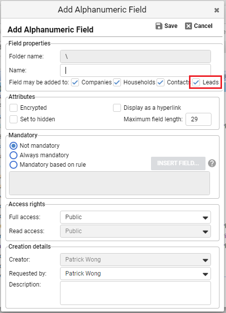 Create User Defined Field For Leads 03b.png