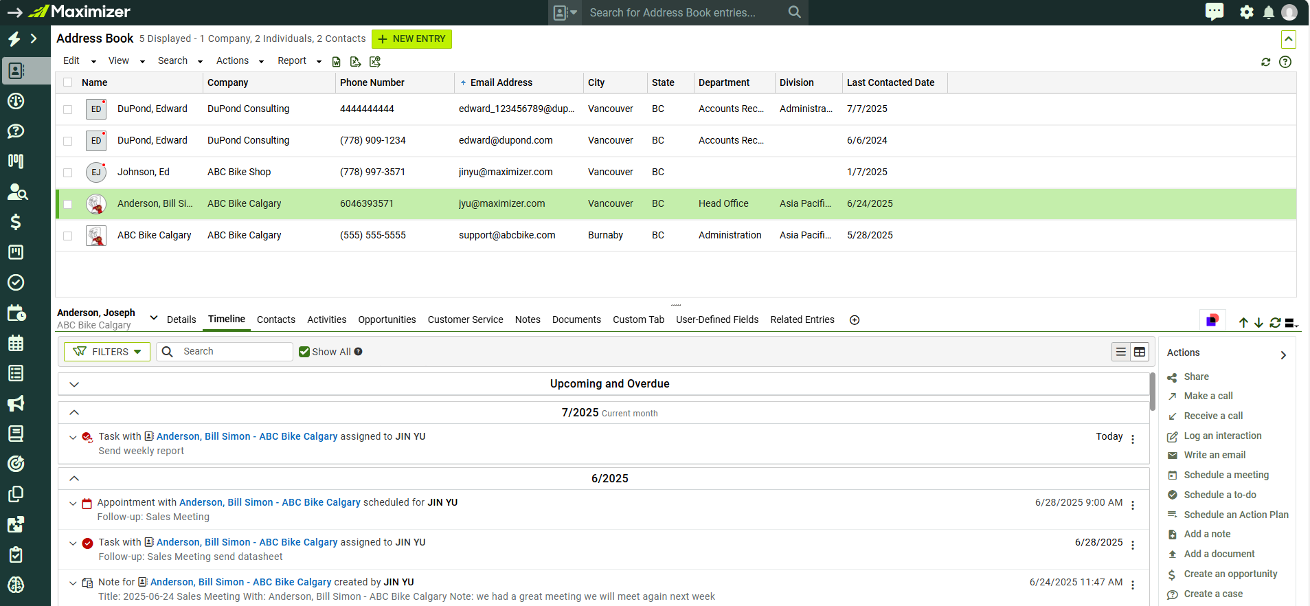 What’s New in Maximizer On-Premise R26